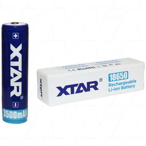 XTAR 18650 Battery (3.7V, 3500 mAh; for Sea Dragon 600, 650, 900,