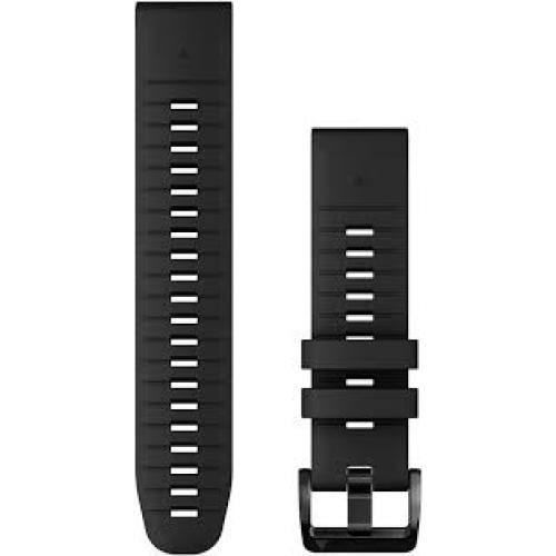 Band, QuickFit 22mm, Black Silicone