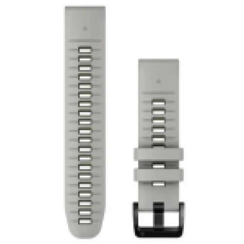 Band, QuickFit 26mm, Fog Gray/Moss Silicone