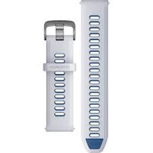 Band, Forerunner 265, 22mm, Whitestone/Tidal Blue