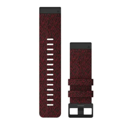 Band, QuickFit 26mm, Heathered Red Nylon