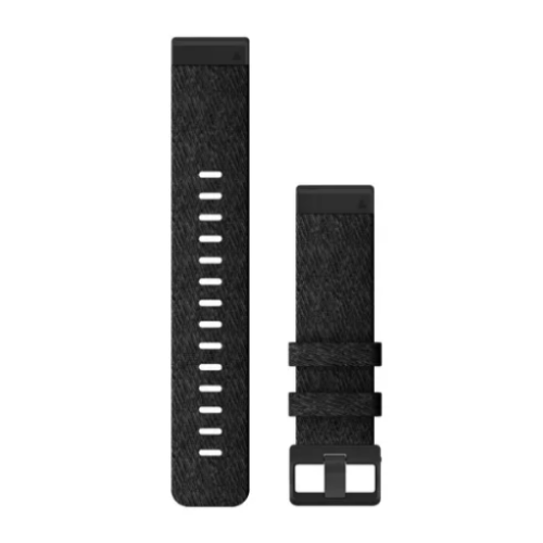 Band, QuickFit 22mm, Heathered Black Nylon