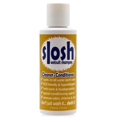 slosh wetsuit shampoo- economy size 32oz. (cleans & conditions all aqua wear)