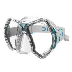 CYANEA MASK, CLEAR/BLUE