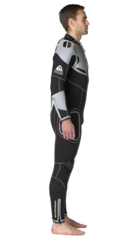 061122 W4 7MM FULLSUIT BACK ZIP - MALE S