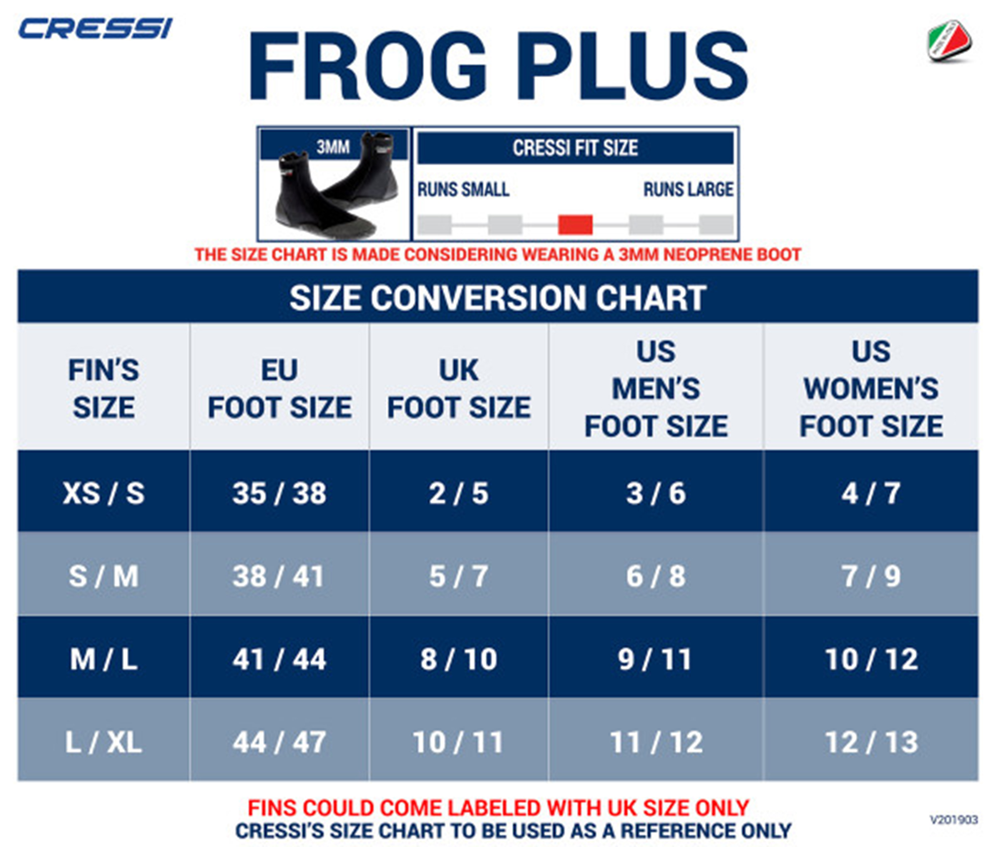 Cressi Frog Plus Fins - Picture 29 of 29