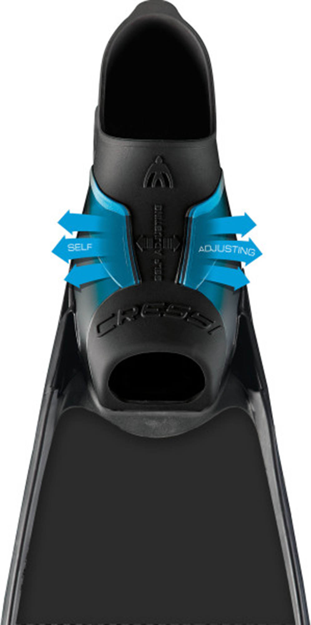 Cressi Gara Modular Impulse Full Foot Pocket Long Fins - Picture 11 of 17