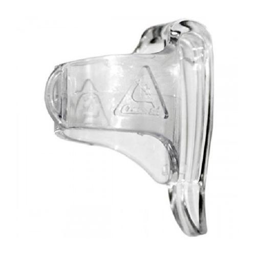 Cressi Snorkel Keeper for Minidry (black) (Clear, Top)