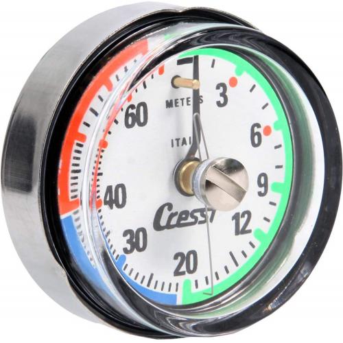 Cressi Pressure Gauge Module (global fluo) [w/o Boot w/o Hose]