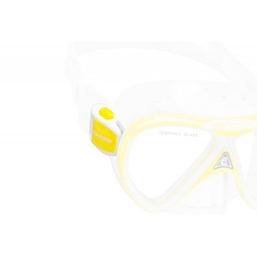 Cressi Buckles for Pegaso (yellow/white)