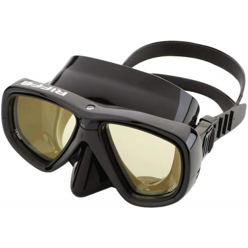 Riffe Mantis Viso with Black Silicone (Amber)