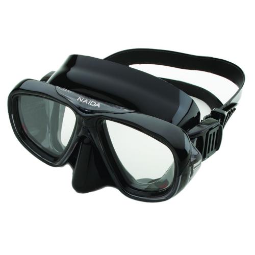 Riffe Mantis Naida with Black Silicone (Clear)