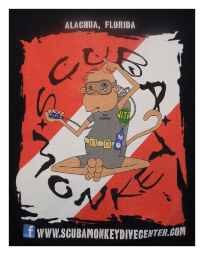 Scuba Monkey Logo Tee
