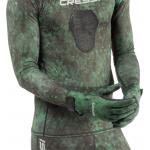 Cressi Hunter Gloves 2mm (Camo Green, X-Large)