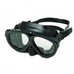 Riffe Mantis Mask with Black Silicone (Clear)