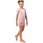 Cressi Kids Swimsuit Short Sleeve One-piece Shorty (Pink, Years 2)