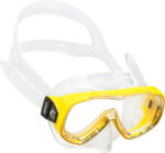 Cressi Piumetta Diving Mask (Clear/Yellow)