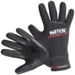 Seac Dry Seal High Stretch Neoprene 5mm Gloves Small Black