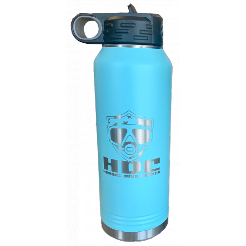 32oz Teal Water Bottle
