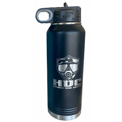 32oz Black Water Bottle