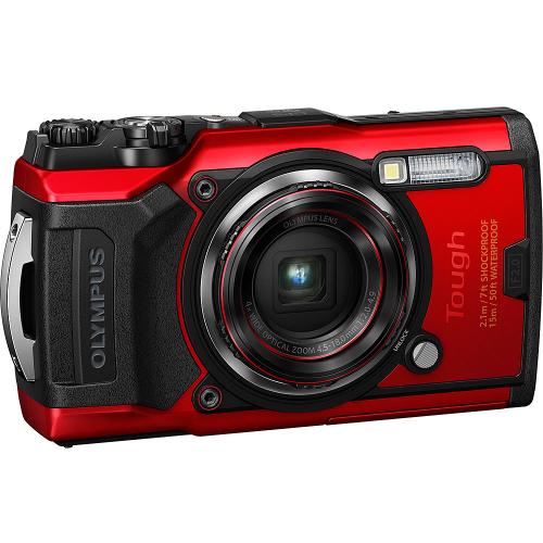 Olympus Tough TG-6 Waterproof Camera - Red Camera