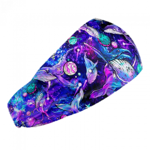 Eco-friendly Cosmic Whale Headband