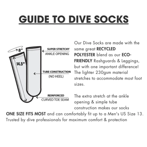 Eco-Friendly Deep Sea Dive Socks