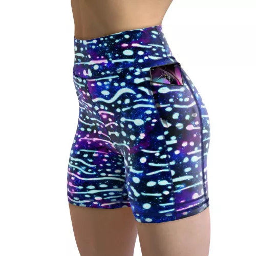 Eco-Friendly Galaxy Whale Shark Shorts