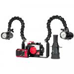 Olympus TG-6, Dual Macro Wide 4300, & Snoot Underwater Video Package