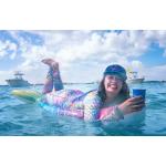 Eco-Friendly Psychedelic Mermaid Contour Leggings