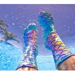 Eco-Friendly Psychedelic Mermaid Dive Socks