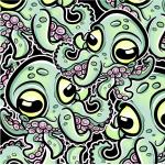 Eco-Friendly Cookie Octopus Dive Socks