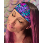 Eco-friendly Coral Kaleidoscope Head Band