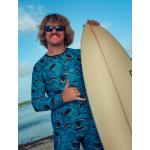 Mens Eco-Friendly Shark Camo Rashguard