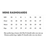 Mens Eco-Friendly Shark Camo Rashguard