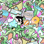 Eco-friendly Candy Octopus Headband