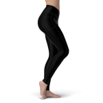 Eco-Friendly Night Dive Black Contour Leggings