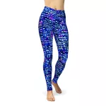 Eco-Friendly Galaxy Whale Shark Contour Leggings