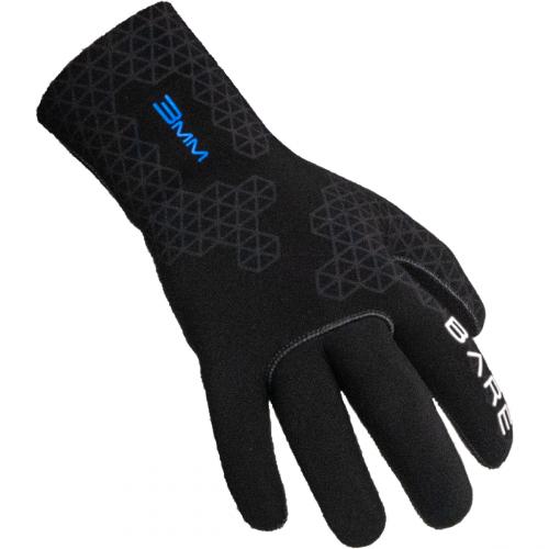3mm S-Flex Gloves, Black