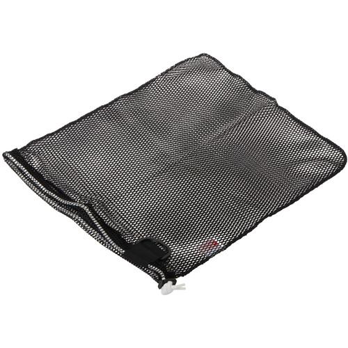 Mesh Drawstring Bag with D-Ring - 16 x 20"