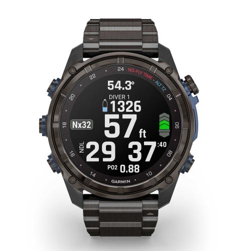 Garmin Descent Mk3i – 51 mmwith DLC Titanium Band