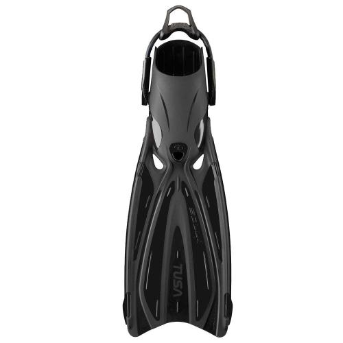 TUSA SOLLA FIN W/BUNGEE - XS BLACK