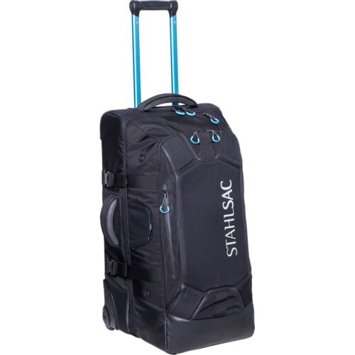 27in Steel Wheeled Bag, Black