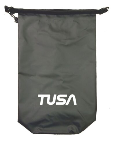 DRYBAG - 15L BLACK, ROLL TOP
