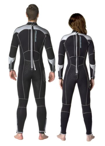 060127 W4 5MM FULLSUIT WITH BACK ZIP - MALE 2XL