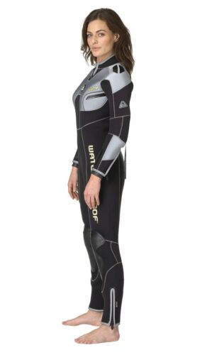 061222 W4 7MM FULLSUIT WITH BACK ZIP - FEMALE S