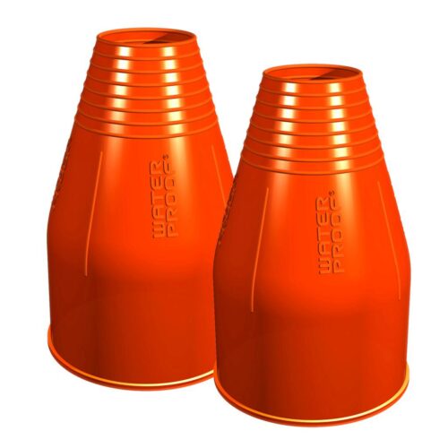 732203 SILICONE WRIST SEALS-ORANGE (PAIR) - SMALL