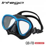 INTEGA MASK - FISHTAIL BLUE/BLACK SILICONE