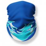 Waves Neck Gaiter Face Scarf