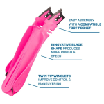 SCUBAPRO Supernova Blade Modular Fin System- Pink, MAXI